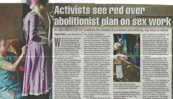 activists see red over news